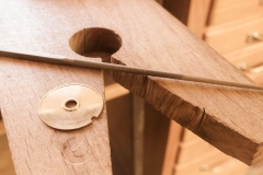 Limage d'un couvercle de barillet